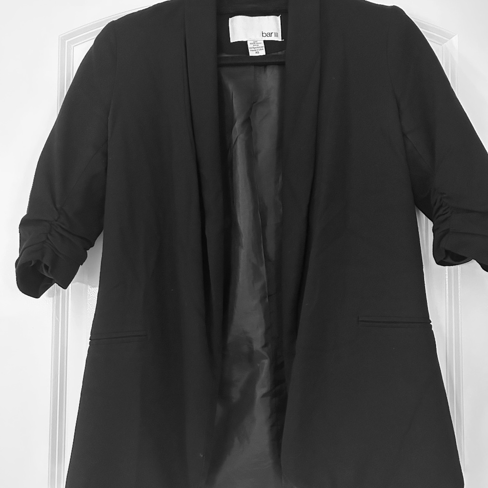Bar III black blazer